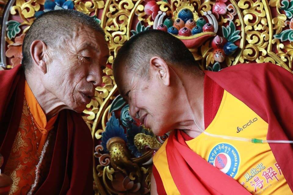 Garchen Rinpoche và Gar Mingyur Rinpoche