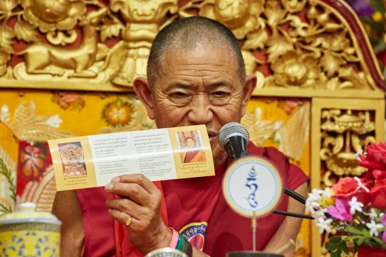 quy y với Garchen Rinpoche